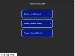 Sites similar to polonyam.com