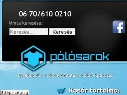 Sites similar to polosarok.hu