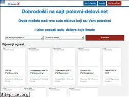 Sites similar to polovni-delovi.net