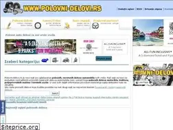 Sites similar to polovni-delovi.rs