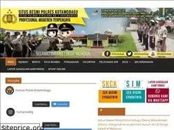 Sites similar to polreskotamobagu.com
