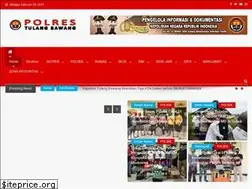 Sites similar to polrestulangbawang.net
