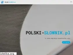 Sites similar to polski-slownik.pl