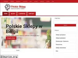 Sites similar to polskiesklepy.be