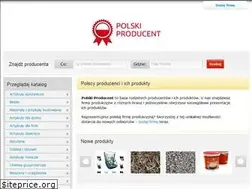 Sites similar to polskiproducent.pl