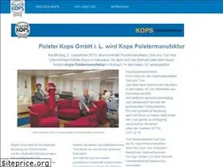 Sites similar to polster-kops.de