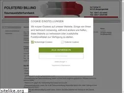 Sites similar to polsterei-billing.de