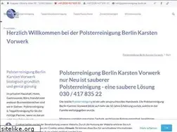 Sites similar to polsterreinigung-berlin.de