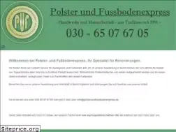Sites similar to polsterundfussbodenexpress.de