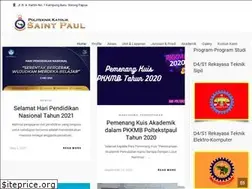 Sites similar to poltekstpaul.ac.id