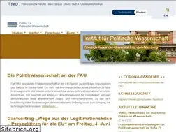 Sites similar to polwiss.uni-erlangen.de