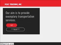 Sites similar to poly-trucking.com
