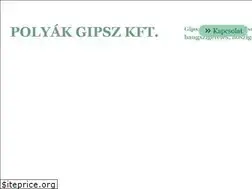 Sites similar to polyakgipsz.hu