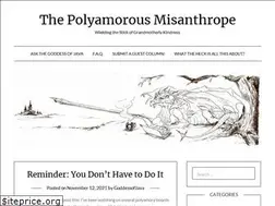Sites similar to polyamorousmisanthrope.com