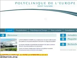 Sites similar to polyclinique-europe.fr