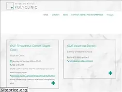 Sites similar to polycliniquemedicalevaudreuil.com