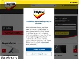 Sites similar to polyfilla.be