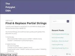 Sites similar to polyglotdba.com