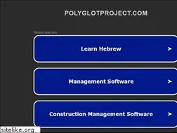 Sites similar to polyglotproject.com