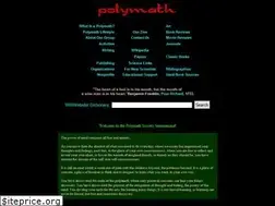 Sites similar to polymathsociety.org