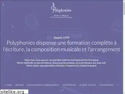 Sites similar to polyphonies.fr