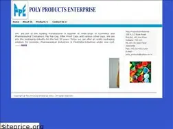 Sites similar to polyproducts.co.in