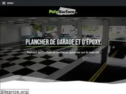 Sites similar to polysurface.ca