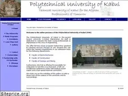 Sites similar to polytechnic-kabul.org