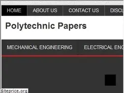 Sites similar to polytechnicpapers.com
