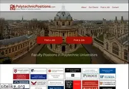 Sites similar to polytechnicpositions.com