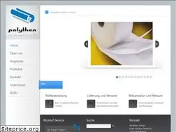 Sites similar to polythen.de