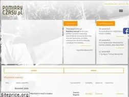 Sites similar to pomiaryczasu.pl