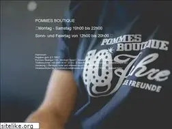 Sites similar to pommesboutique.de