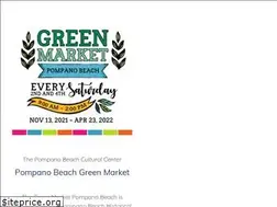 Sites similar to pompanobeachgreenmarket.com