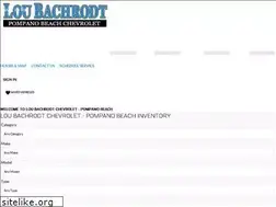 Sites similar to pompanochevy.com