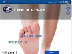 Sites similar to pompanopodiatrygroup.com