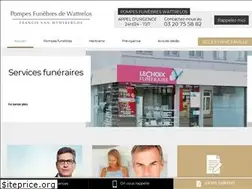 Sites similar to pompes-funebres-wattrelos.com