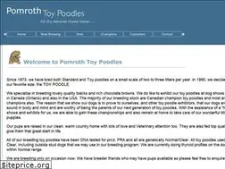 Sites similar to pomrothtoypoodles.com