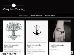 Sites similar to pomysl-na-tatuaz.pl
