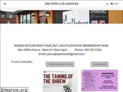 Sites similar to poncaplayhouse.com