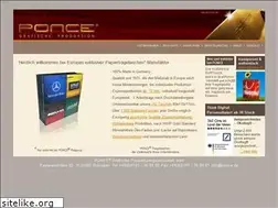 Sites similar to ponce.de
