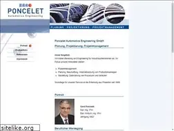 Sites similar to poncelet-eng.de