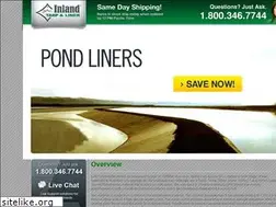 Sites similar to pond-liner.biz