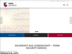 Sites similar to pond-security.com
