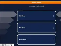 Sites similar to ponden-hall.co.uk