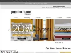 Sites similar to pondenhome.co.uk