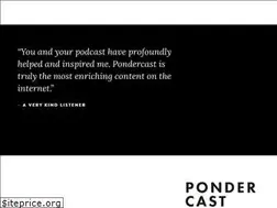Sites similar to pondercast.ca