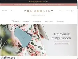 Sites similar to ponderlily.com