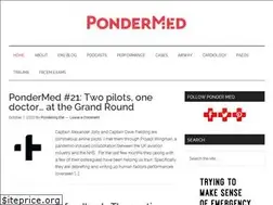 Sites similar to pondermed.com