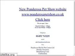 Sites similar to ponderosa-birds.com